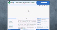 Desktop Screenshot of acigodrejagrovet.com